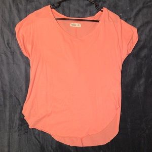 Small coral pink top
